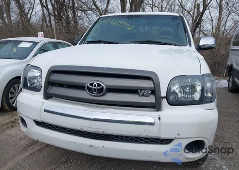 2006 Toyota Tundra Sr5 V8 z USA, uszkodzony, nr VIN 5TBDT44126S526163